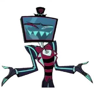 🌟 emoji БОЛЬШЕ ⇨ @CLOOBHUB ВОКС ОТЕЛЬ ХАЗБИН VOX HAZBIN ТГ Telegram sticker 5 of 51