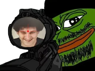 Sticker from Pepe Sniper