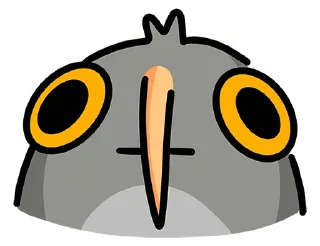 🦉 emoji Сова Вова без надписей • @TgSticker Telegram sticker 22 of 49