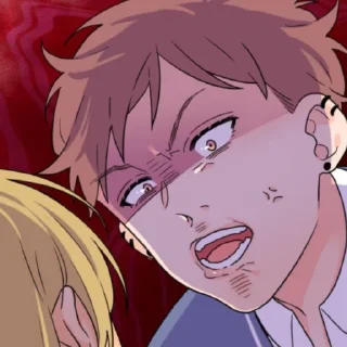 🤬 emoji Любовь не как в сёдзё Telegram sticker 10 of 69