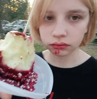 Sticker from Полина тварь