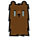 😿 emoji Grizzly Guru Telegram sticker 7 of 16