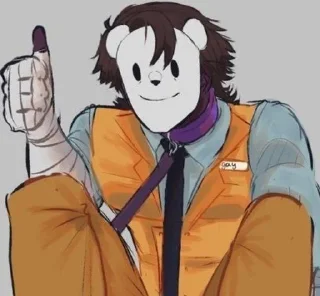 😃 emoji MichaeL Afton by @Mike35_Stre1my ★★★ Telegram sticker 16 of 67