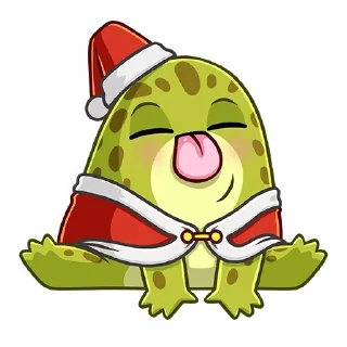 😛 emoji Праздник с Жабкой (@TgSticker) Telegram sticker 18 of 48