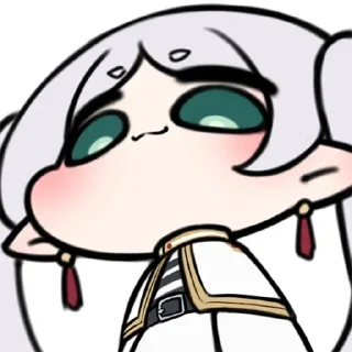 Sticker from БОЛЬШЕ ⇨ @CLOOBHUB ФРИРЕН АНИМЕ FRIREN ANIME TG ТГ