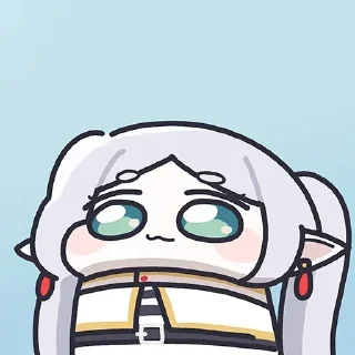Sticker from БОЛЬШЕ ⇨ @CLOOBHUB ФРИРЕН АНИМЕ FRIREN ANIME TG ТГ