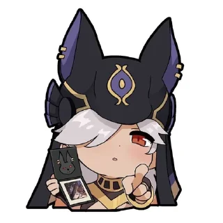 ⚡️ emoji Cyno supremacy Telegram sticker 13 of 19