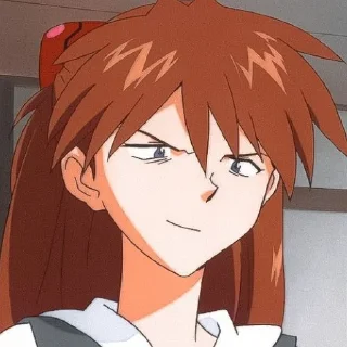 ❤️ emoji Аска 😀 Telegram sticker 17 of 69