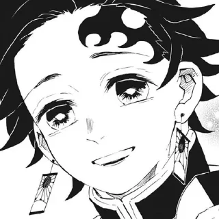 ☺️ emoji Tanjiro kny Telegram sticker 2 of 16