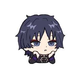 💃 emoji Странник Геншин💓 Telegram sticker 9 of 11