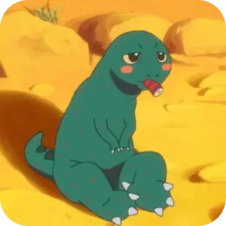 😒 emoji 🦖 You Are Umasou | Omae Umasou Telegram sticker 14 of 120