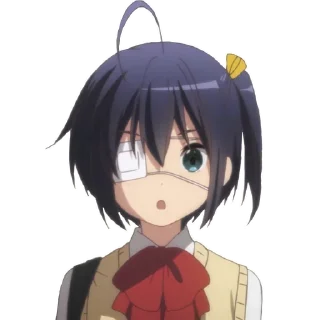 😦 emoji Rikka Takanashi Telegram sticker 6 of 18