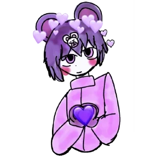 💜 emoji ★Лина и друзья Telegram sticker 15 of 120
