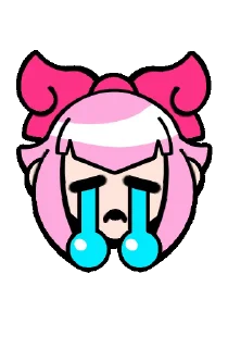 Sticker from Melodie Brawl Stars 🎀💘🎶