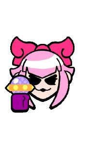 Sticker from Melodie Brawl Stars 🎀💘🎶