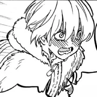 ☺️ emoji fushi manga Telegram sticker 9 of 27