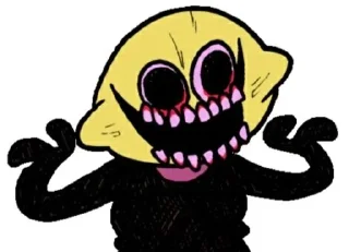 🤷 emoji Лемонь демонь Telegram sticker 10 of 15