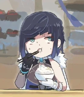 🌟 emoji Комикс по геншину Telegram sticker 7 of 120