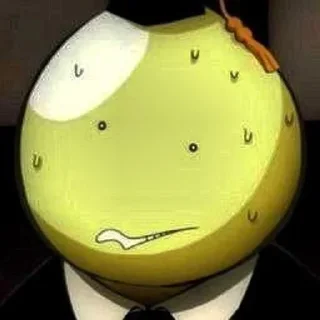 🫥 emoji koro sensei//@zoorroz Telegram sticker 12 of 26