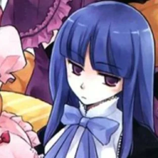 😒 emoji ♡Бернкастель / Bernkastel♡ by @rpp_chatikk Telegram sticker 7 of 73