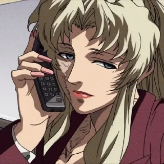 Sticker from Black Lagoon @ikkiggai