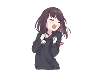 💗 emoji Куруми чан 2 @nyasticks Telegram sticker 22 of 26