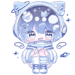 Sticker from Космический котик @Nyasticks