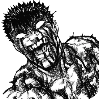 😠 emoji Guts by @Topchel1337 Telegram sticker 14 of 20