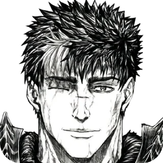 😊 emoji Guts by @Topchel1337 Telegram sticker 13 of 20