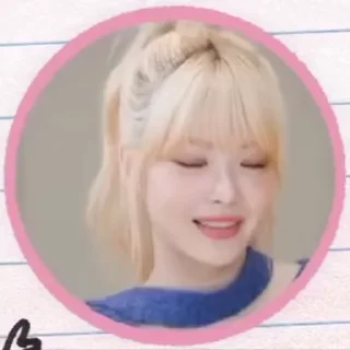😊 emoji kpop bias Telegram sticker 19 of 105
