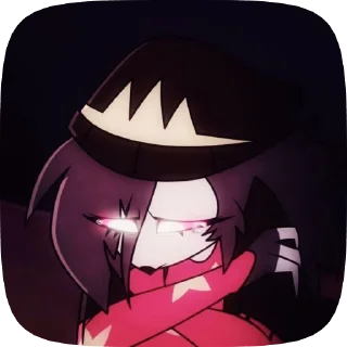 🎆 emoji БОЛЬШЕ ⇨ @CLOOBHUB ОКТАВИЯ АДСКИЙ БОСС HELLUVA ТГ Telegram sticker 18 of 63