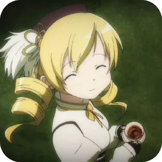 ☺ emoji Tomoe🌼Mami @MadokaMagicaDailyConfession Telegram sticker 13 of 120
