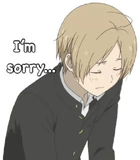 🙇‍♀️ emoji Natsume Yuujinchou • @tsuuii @kamisamanojinja Telegram sticker 23 of 118