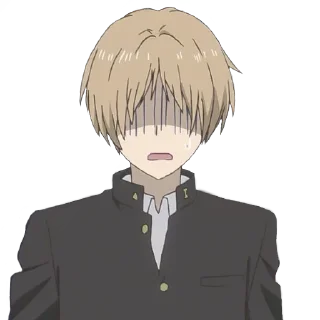 😨 emoji Natsume Yuujinchou • @tsuuii @kamisamanojinja Telegram sticker 24 of 118