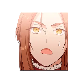 😧 emoji Melissa Telegram sticker 19 of 31
