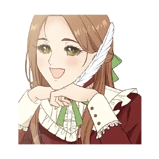 😍 emoji Melissa Telegram sticker 13 of 31