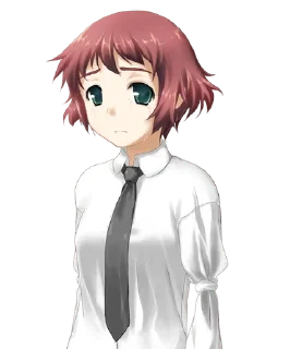 😭 emoji katawa shoujo 1 Telegram sticker 7 of 86