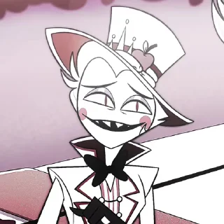 🤵‍♂️ emoji БОЛЬШЕ ⇨ @CLOOBHUB ЛЮЦИФЕР ОТЕЛЬ ХАЗБИН LUCIFER ТГ Telegram sticker 15 of 107