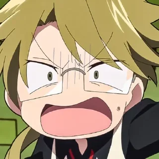 😧 emoji Бродячие псы @anime_stickerr Telegram sticker 14 of 25