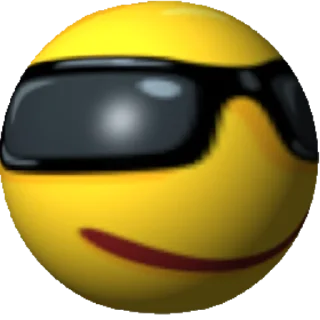😎 emoji Cursed emoji Telegram sticker 8 of 20