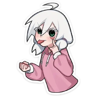 😝 emoji Кокетка кор Telegram sticker 17 of 99
