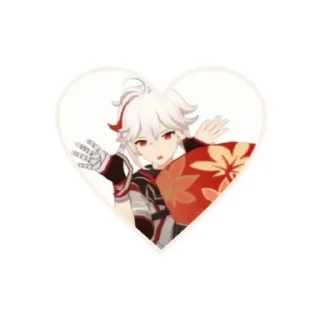 🌟 emoji Kazuha by @youranimechanel Telegram sticker 7 of 50