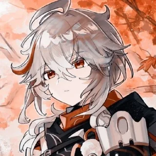 🍃 emoji Kaedehara Kazuha the best Telegram sticker 1 of 80