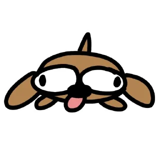 🥴 emoji Это собака Telegram sticker 7 of 9