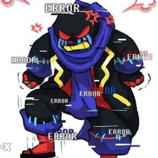 Sticker from Error Sans