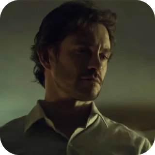 😒 emoji Will Graham. Telegram sticker 22 of 120