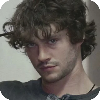 🤨 emoji Will Graham. Telegram sticker 5 of 120