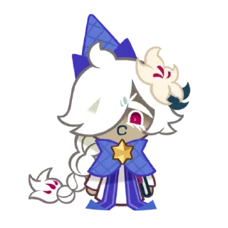 🍕 emoji White Lily cookie Telegram sticker 13 of 31