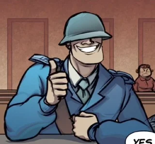 🌟 emoji Soldier tf2 ♪♫*•♪ Telegram sticker 23 of 102
