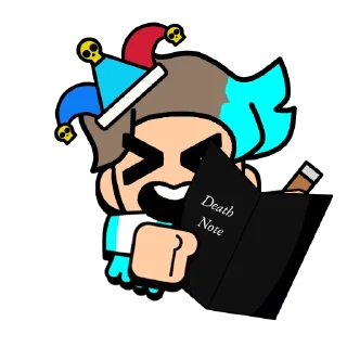 🤡 emoji крифи🙋‍♂️🙋‍♂️🙋‍♂️ Telegram sticker 23 of 39